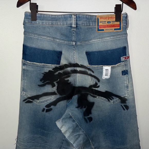 DIESEL INDUSTRY X PROTOTYPES NEW JEANS PANT - Picture 4 of 16